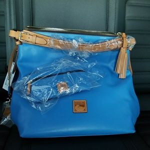 Dooney & Bourke Smooth Leather Hobo Bag